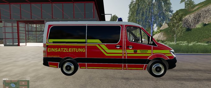 Sonstige Fahrzeuge ELW Feuerwehr Rosenholz Landwirtschafts Simulator mod