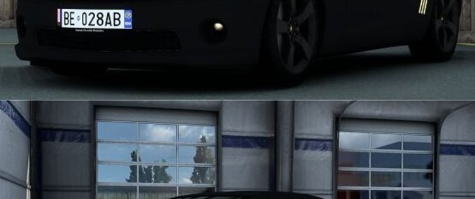 Trucks Chevrolet Camaro 2012 (Enes Batur Edition) ZL1 [1.40] Eurotruck Simulator mod