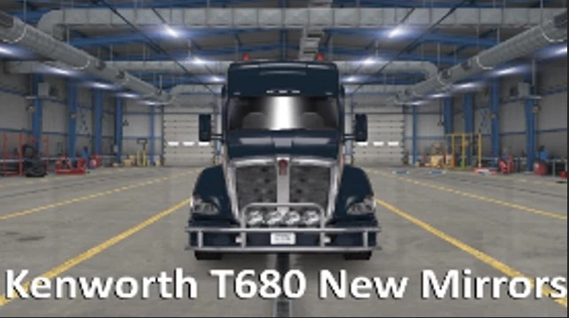 Kenworth T680 New Mirrors v1.0 thumbnail 6