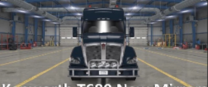 Trucks Kenworth T680 Neue Außenspiegel  American Truck Simulator mod