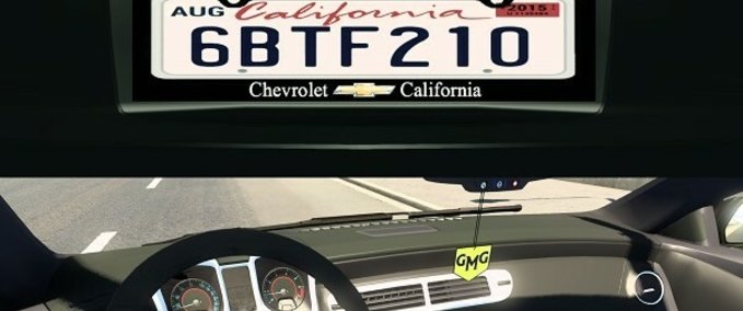 Trucks [ATS] Chevrolet Camaro 2012 ZL1 (Enes Batur Edition) [1.40] American Truck Simulator mod