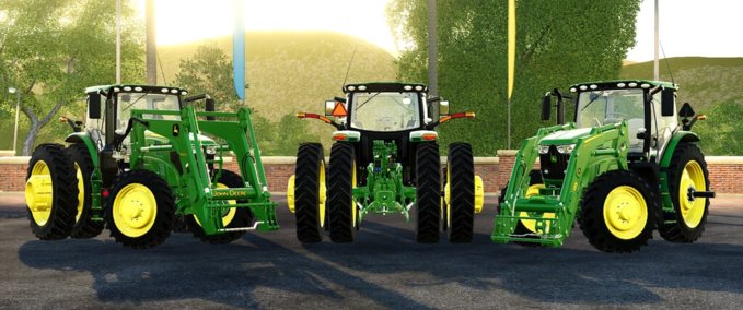 6000er John Deere 6R US-Serie Landwirtschafts Simulator mod