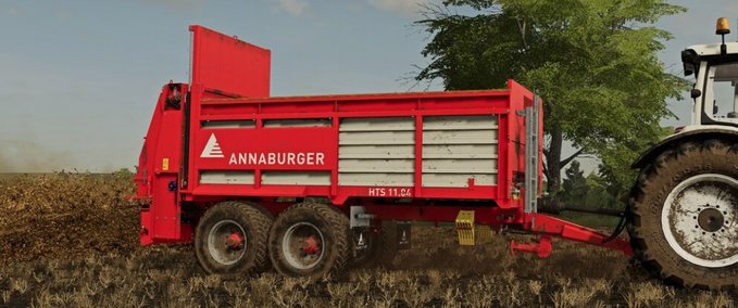 Miststreuer Annaburger HTS 11D.04 Tandem Landwirtschafts Simulator mod