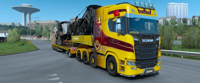 Trucks Scania Next Generation V8 Stock Sound [1.40] Eurotruck Simulator mod