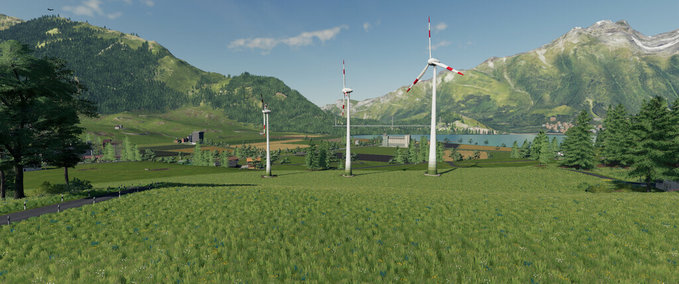 Package With Wind Turbines Mod Image