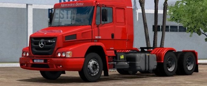 Trucks MERCEDES BENZ ATRON 1635 [RCSHOP] 1.40 Eurotruck Simulator mod