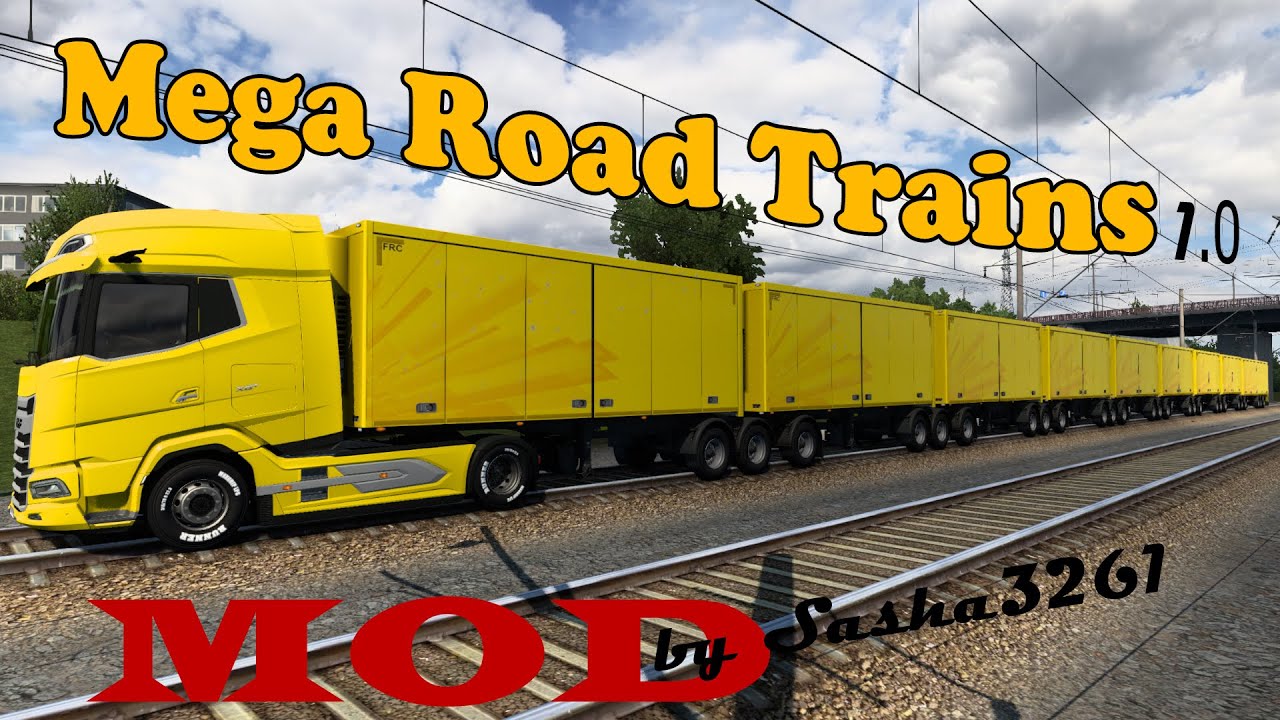 Mega Road Trains Convoy v1.0 by Sasha3261 [1.40 - 1.41]  - Thumbnail 1