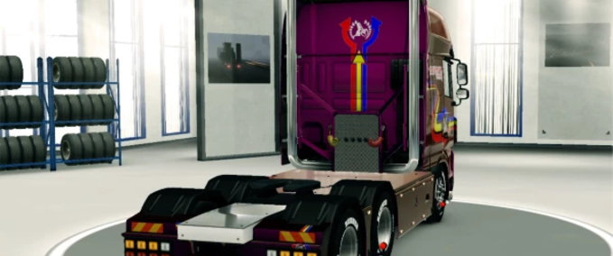 Trucks DAF XF 105 Tuning von Marcarin Eurotruck Simulator mod