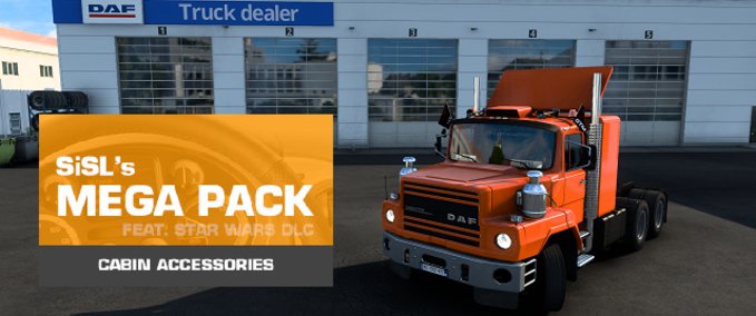 Trucks DAF NTT - SiSL's Mega Pack Compatibility Addon Eurotruck Simulator mod