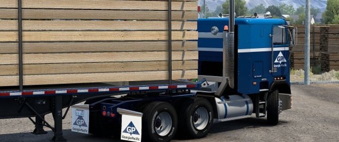 Skins Truck & Trailer Skins Super Mega-Pak (Georgia-Pacific) American Truck Simulator mod