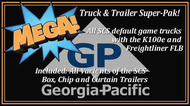 Truck & Trailer Skins Super Mega-Pak (Georgia-Pacific) - Thumbnail 1