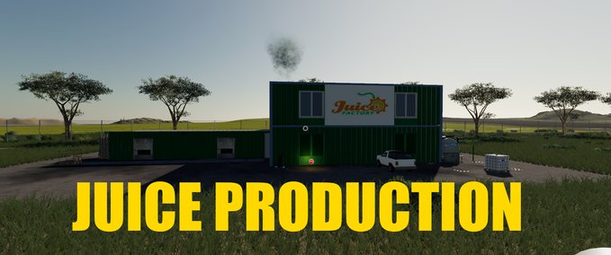 Platzierbare Objekte JUICE PRODUCTION Landwirtschafts Simulator mod