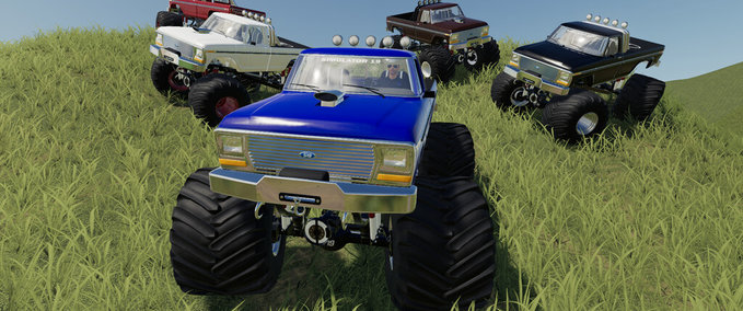 PKWs SIMULATOR 19 Monster Truck Landwirtschafts Simulator mod