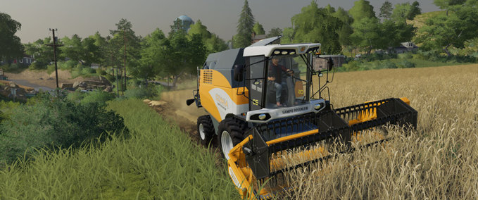 Selbstfahrer Comia C6 Landwirtschafts Simulator mod