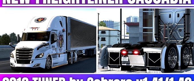 Trucks TUNED FREIGHTLINER CASCADIA [1.40 - 1.41] American Truck Simulator mod