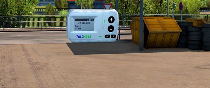 Trucks Toll Pass von BASID [1.40] Eurotruck Simulator mod