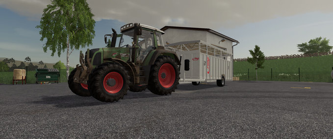 Anhänger Fliegl TTW 100 Noah Landwirtschafts Simulator mod