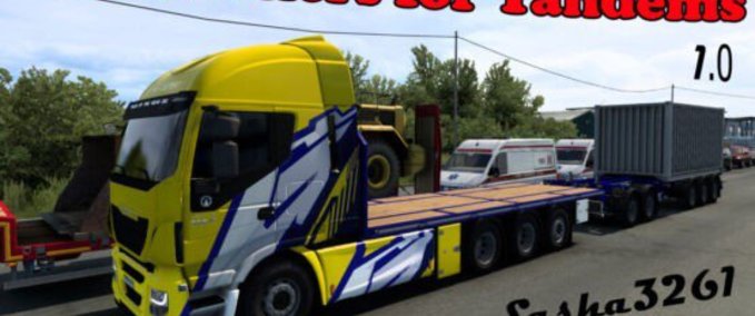 Trailer SCS Anhänger für Tandem von Sasha3261 [1.40 - 1.41] Eurotruck Simulator mod