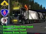 Scania V8 Open Pipe Brutal Sound [1.40 - 1.41] Mod Thumbnail