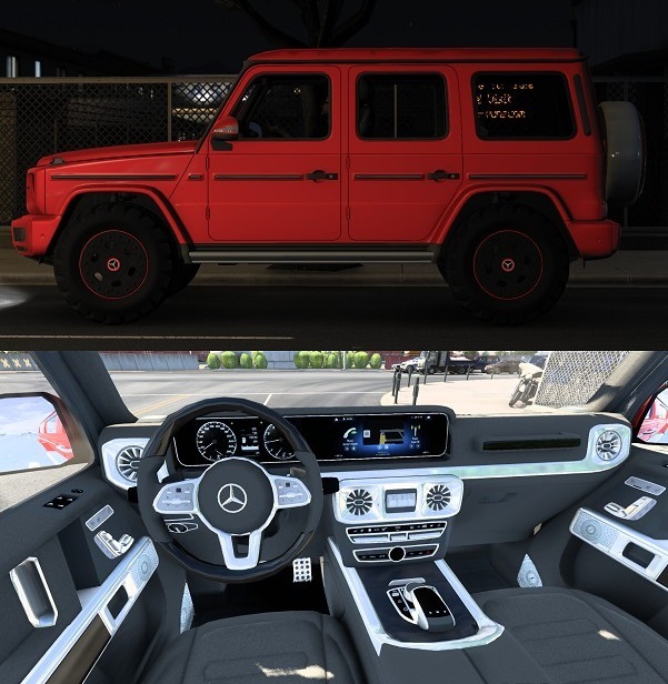 [ATS] Mercedes-Benz W463 2019 G500 v2.0 (1.41) - Thumbnail 1