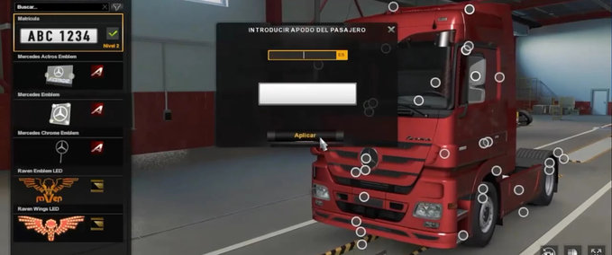 Trucks Cartel Led Bar für alle LKWs von ElJona 3D – 1.41 Eurotruck Simulator mod