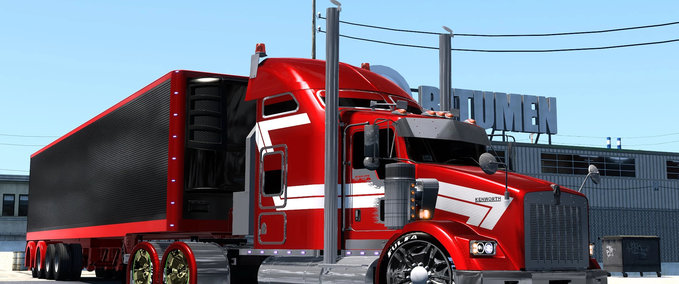 Trucks CUSTOM T800 SEDUCER [1.40] American Truck Simulator mod