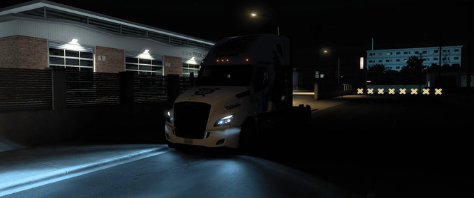 Trucks [ATS] Blaue Xenon Scheinwerfer American Truck Simulator mod