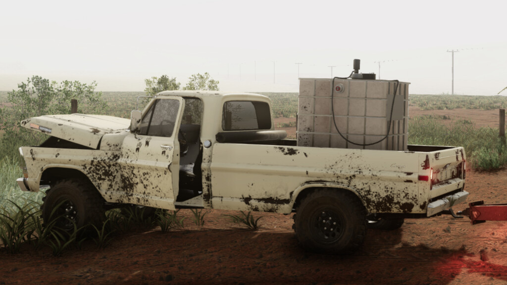 Pickup F-100 1975 And Fuel Tank - Thumbnail 1
