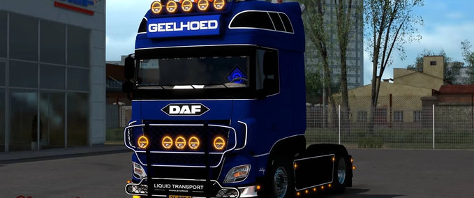 Trucks DAF – EC Truckstyling [1.40] Eurotruck Simulator mod