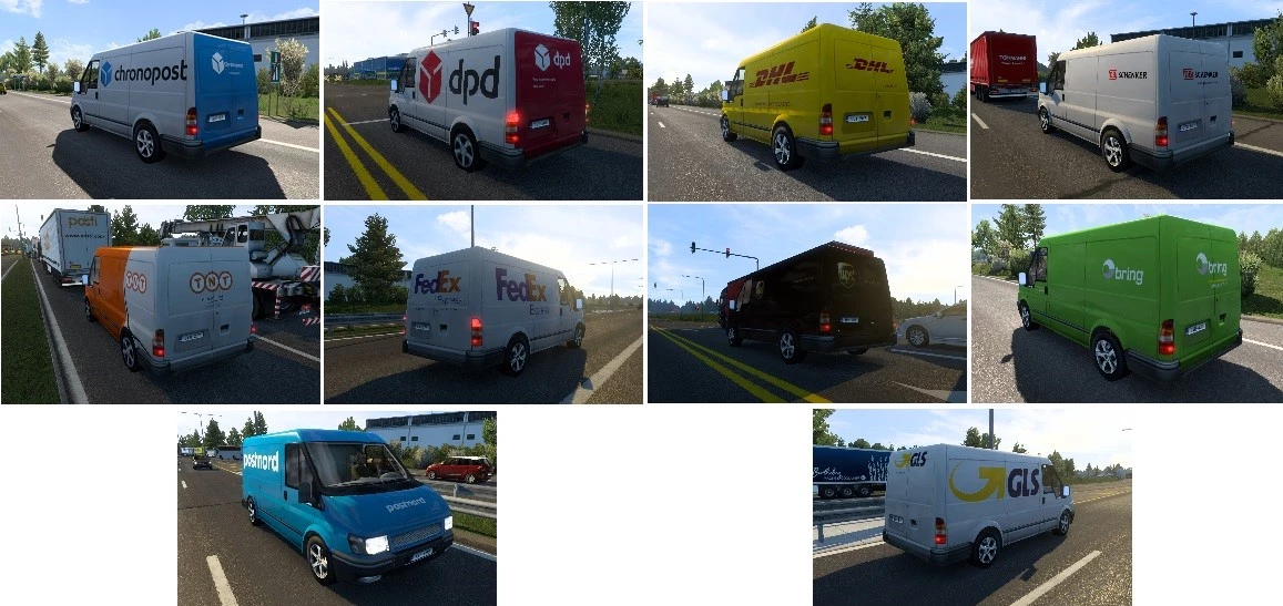 AI Vans Pack v1.0 by Nissantruck [1.41] - Thumbnail 1