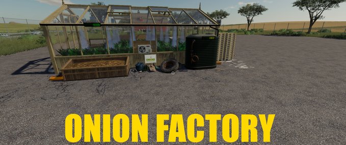 Platzierbare Objekte Onion Factory Landwirtschafts Simulator mod