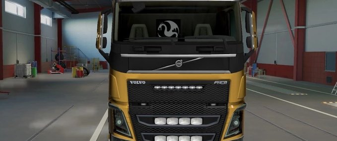 Trucks Volvo FH16 2012 Front Grill and Low Grill with Light slots  Eurotruck Simulator mod