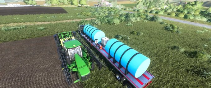 Dünger & Spritzen Lodeking Sprayer Support And Deck Landwirtschafts Simulator mod