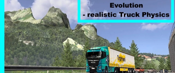 Trucks Truck Physics Evolution Eurotruck Simulator mod