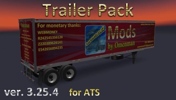 [ATS] Trailer Pack by Omenman v3.25.0 [1.36.x] thumbnail 2