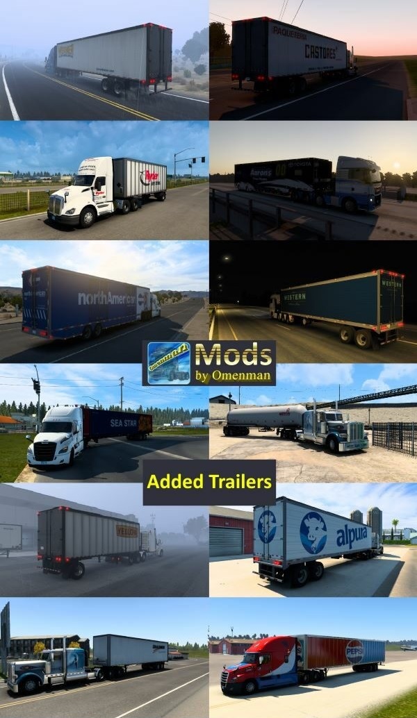 [ATS] Trailer Pack by Omenman v3.25.0 [1.36.x] - Thumbnail 1