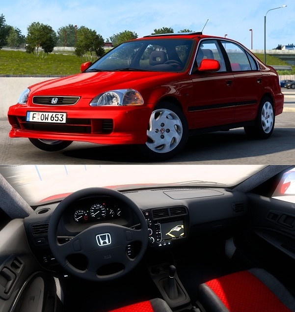 [ATS] Honda Civic iES v7.0 (1.39.x) thumbnail 3