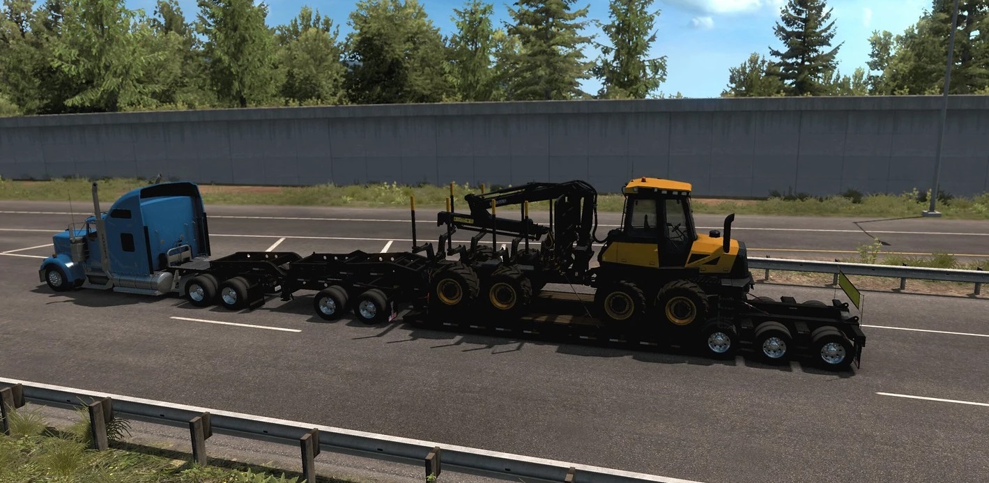 [ATS] MULTIPLE TRAILERS IN TRAFFIC V7.1 1.37.X thumbnail 10