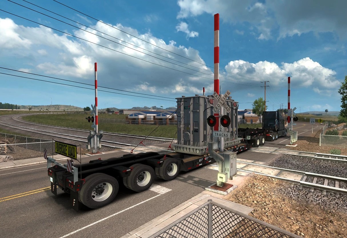[ATS] MULTIPLE TRAILERS IN TRAFFIC V7.1 1.37.X thumbnail 8