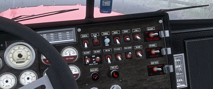 Trucks Peterbilt 379 Custom High Res Interior  American Truck Simulator mod