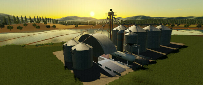 Objekte Brasilianisches Mega-Silo Und Getreideverkauf Landwirtschafts Simulator mod
