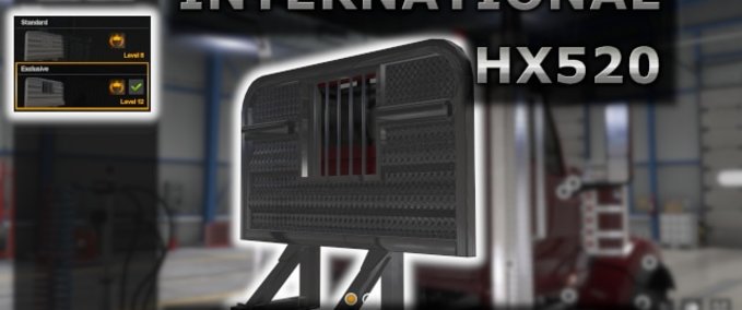 Trucks International HX520 Forest Machinery DLC Support American Truck Simulator mod