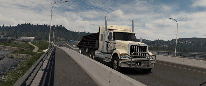 Trucks International HX520 Bullbars  American Truck Simulator mod