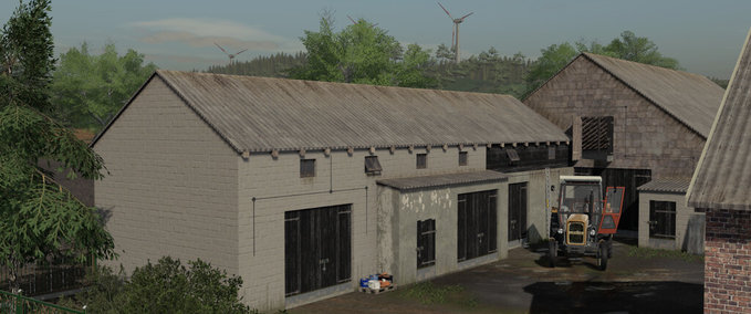 Gebäude Kuhstall Landwirtschafts Simulator mod