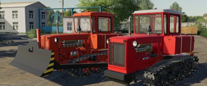 Traktoren DT-75M Landwirtschafts Simulator mod