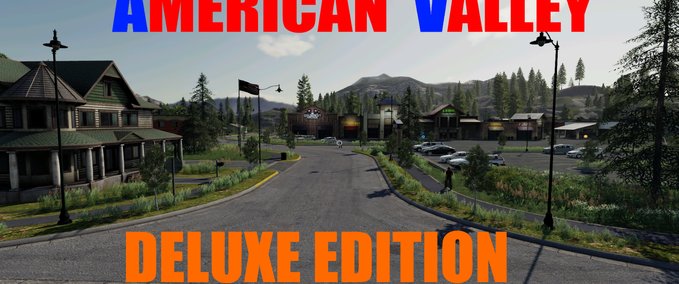 Maps American Valley Deluxe Edition Landwirtschafts Simulator mod