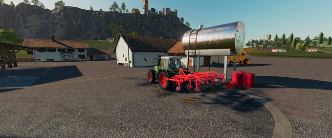 Objekte Amerikanischer Kraftstofftank Landwirtschafts Simulator mod