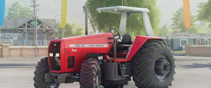 Traktoren Massey Ferguson 680HD Landwirtschafts Simulator mod