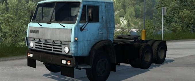 Sonstiges KamAZ LKWs + Anhänger Paket [1.41.x] Eurotruck Simulator mod