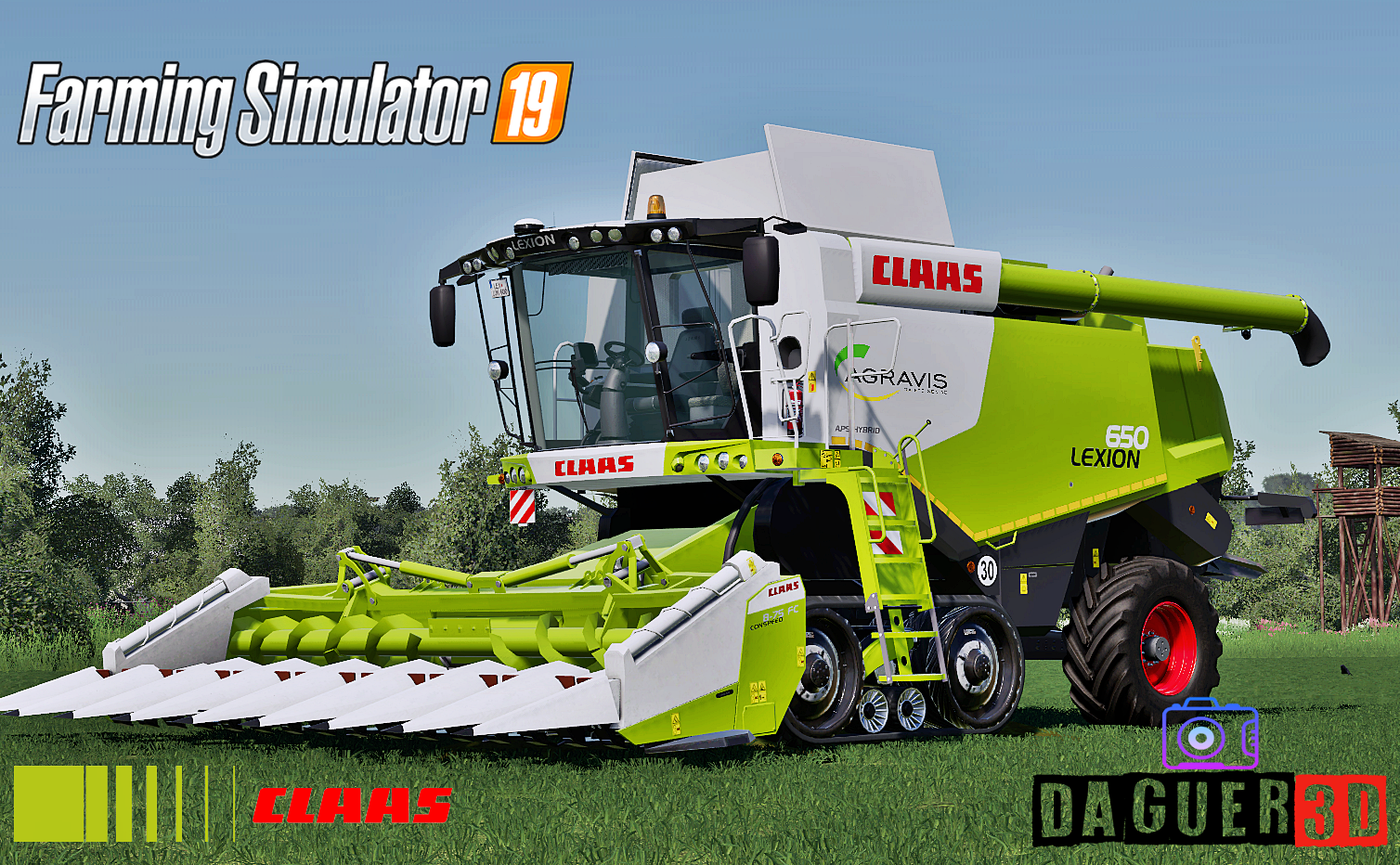 Claas Lexion 600 Serie - Thumbnail 1